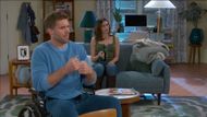 Derek's motives for marrying Ashley are just as sus as Ashley's for marrying Derek on Beyond the Gates | Image: CBS